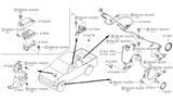 Diagram for 1997 Nissan Hardbody Pickup (D21U) ABS Control Module - 47600-92G00