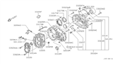 Diagram for Nissan Hardbody Pickup (D21U) Back Up Light Switch - 32005-33G13