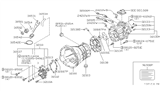 Diagram for 2003 Nissan Xterra Drain Plug - 32103-U8410