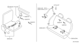 Diagram for 2000 Nissan Frontier Seat Belt - 88844-9Z725