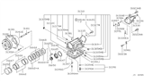 Diagram for Nissan Frontier Torque Converter - 31100-44X05