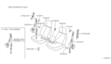 Diagram for 1991 Nissan Hardbody Pickup (D21) Body Mount Hole Plug - 01658-01471