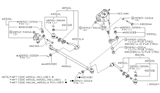 Diagram for 2001 Nissan Frontier Tie Rod End - 48520-3S525