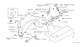 Diagram for 2001 Nissan Xterra Fuel Injector O-Ring - 16636-0Z800