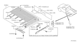 Diagram for 1998 Nissan Frontier Floor Pan - 93512-3S530