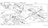 Diagram for 1991 Nissan Hardbody Pickup (D21) Differential - 38420-01G01