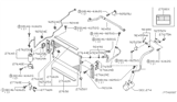 Diagram for Nissan Xterra A/C Hose - 92480-7B411