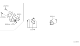 Diagram for 2001 Nissan Frontier Starter Motor - 23300-4S102