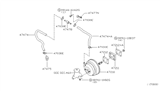 Diagram for 1999 Nissan Frontier Brake Booster Vacuum Hose - 47471-3S600