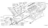 Diagram for 2001 Nissan Frontier Camshaft - 13020-F4521