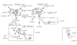 Diagram for 1999 Nissan Frontier Brake Pedal - 46501-3S515