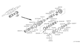 Diagram for 2001 Nissan Xterra Reverse Idler Gear - 32282-30P61