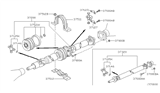 Diagram for 2004 Nissan Xterra Drive Shaft - 37200-9Z400