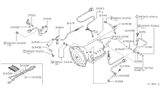 Diagram for 1992 Nissan Hardbody Pickup (D21) Accelerator Cable - 31051-48X08