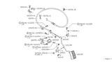 Diagram for 2002 Nissan Frontier Throttle Cable - 18201-9Z420