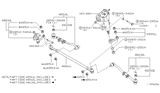 Diagram for 2004 Nissan Frontier Drag Link - 48510-2S486