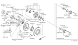 Diagram for Nissan Xterra Wheel Seal - 40232-8B500