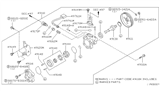 Diagram for Nissan Frontier Power Steering Pump - 49110-4S100