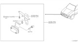 Diagram for Nissan Frontier Fog Light - 26150-7Z025