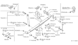 Diagram for 1994 Nissan Hardbody Pickup (D21) Sway Bar Bushing - 56119-41W00