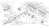 Diagram for 1998 Nissan Frontier Differential - 38300-K1469