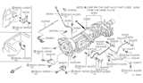 Diagram for 2004 Nissan Xterra Transmission Assembly - 31020-4FX02