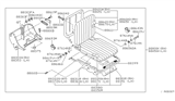 Diagram for 1999 Nissan Frontier Seat Cover - 88620-8B600