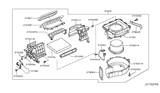 Diagram for 2018 Nissan Armada Blower Motor - 27220-JK01A