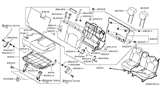 Diagram for Nissan Armada Seat Cover - 89670-5ZA4E