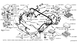 Diagram for 2015 Nissan Rogue Fuse Box - 24381-7990A