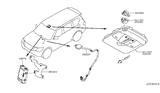 Diagram for 2017 Nissan Armada Antenna - 28212-6GW0A