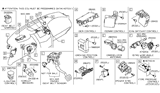 Diagram for Nissan Armada Relay - 284D1-1CD0A