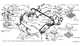 Diagram for 2018 Nissan Maxima Fuse Box - 24383-64U00