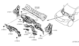 Diagram for 2019 Nissan Armada Dash Panels - 67894-1LA0A