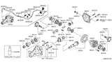 Diagram for Nissan Armada CV Joint Companion Flange - 38210-1LA0A