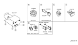 Diagram for 2017 Nissan Armada Cigarette Lighter - 25331-5NA1A