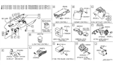 Diagram for Nissan Quest Antenna - 28590-1LA0A