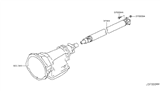 Diagram for Nissan Armada Drive Shaft - 37000-1LA0A