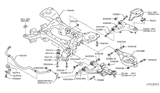 Diagram for Nissan Armada Sway Bar Link - 56261-1LB1A