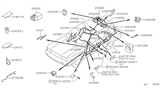 Diagram for 1986 Nissan Maxima Antenna Cable - 24145-17E01