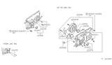 Diagram for 1988 Nissan Maxima Fan Blade - 21486-16E10