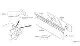 Diagram for 1988 Nissan Maxima Body Mount Hole Plug - 90959-39E01