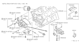 Diagram for 1986 Nissan Maxima Oil Filter - 15050-16E00