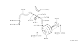 Diagram for Nissan Maxima Brake Booster - 47210-17E00