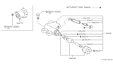 Diagram for Nissan Stanza Clutch Slave Repair Kit - 30621-26E25