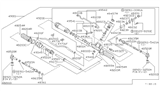 Diagram for Nissan Maxima Rack And Pinion - 49270-38E06
