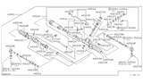 Diagram for 1986 Nissan Maxima Rack And Pinion - 49001-16E10