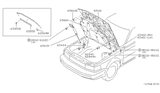 Diagram for 1985 Nissan Maxima Hood - 65100-15E30