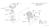 Diagram for Nissan Pathfinder Distributor Cap - 22162-16E05