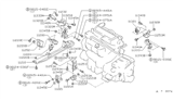 Diagram for 1985 Nissan Maxima Engine Mount Bracket - 11355-16E14